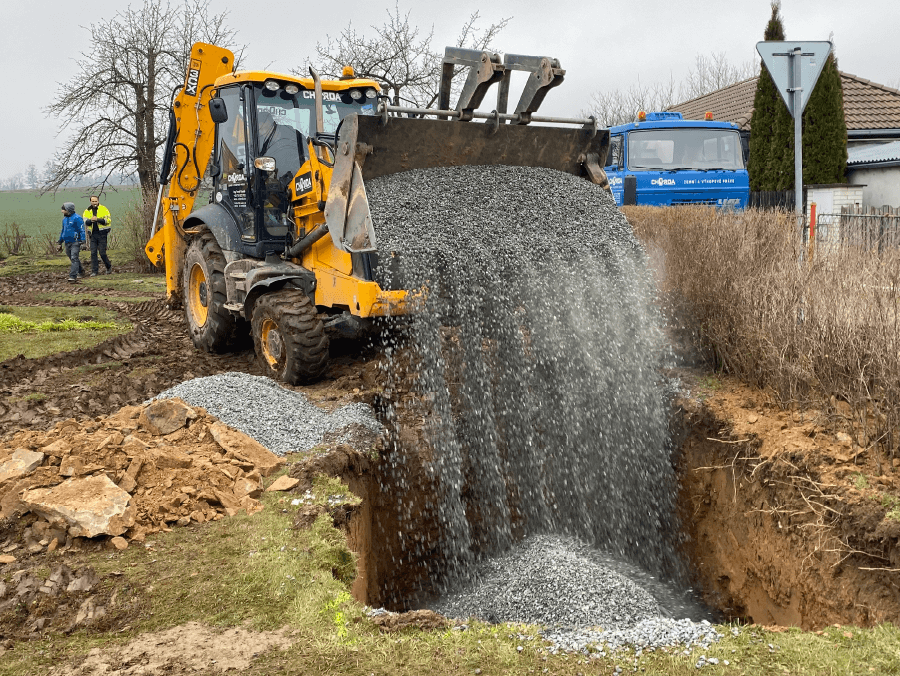 Instalace podzemní nádrže na dešťovou vodu Columbus Xl 8500 l