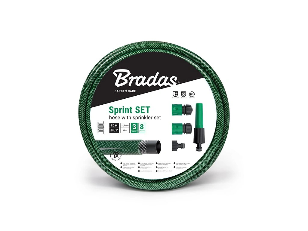 Hadicový set Bradas Sprint 1/2" - 20 m