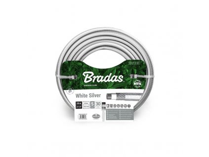 Hadice Bradas NTS White Silver 1/2" - 20 m