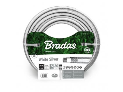 Hadice Bradas NTS White Silver 3/4" - 30 m