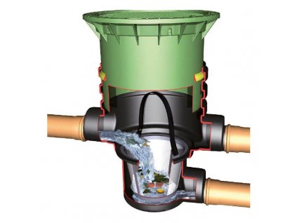 Filtrační šachta DN 400 pochozí