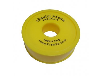 Extra pevná teflonová těsnící páska, 19 mm, 15 m