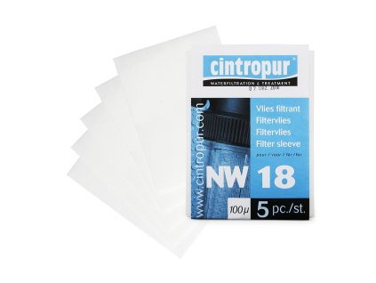Mechanické vložky pro filtr Cintropur NW 18, 100 mcr (5 ks)