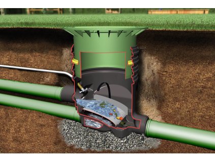Filtrační šachta Optimax XL DN 600 pochozí
