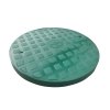 Zelený UV plastový poklop pro vodoměrné šachty Abplast