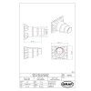 Ecobloc adaptér DN 315 / DN 400 / DN 500 - výkres