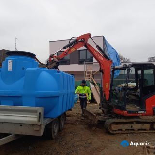 🚧 Podzemní nádrž Iris 6000 – Jesenice u Prahy V Jesenici u Prahy jsme realizovali instalaci podzemní nádrže na dešťovou...