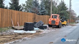 🚧 Odvodnění komunikací pomocí vsakovacích bloků Rainbloc Compact 300 l – Straškov Pro obec Straškov–Vodochody jsme dodali...