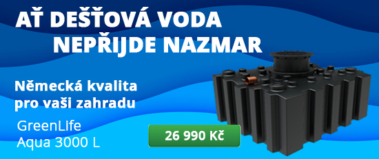 Realizace dešťové nádrže