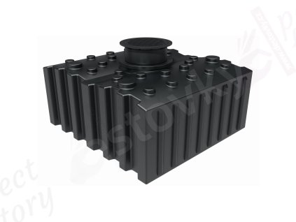 Flachtank 5.000l mit Ausgleichsdom GreenLife