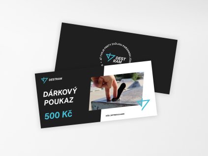 Dárkové poukazy 500 Kč