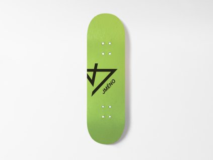 Dřevěná fingerboard deska s vlastním jménem