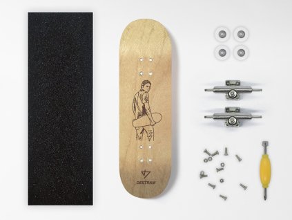 Dřevěný fingerboard komplet SKETCH Sk8 boy