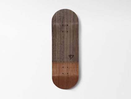 Dřevěná fingerboard deska NATURE Sapele x Hruška