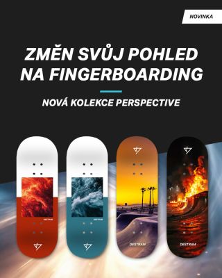 A jaká je tvoje perspektiva? 🧐👀 Nová kolekce motivů v prodeji 🛹🔥 #fingerboard #skateboard #wood #perspective #destram