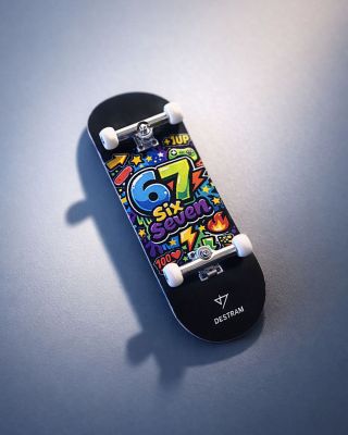 Six-seven = nový lucky number skaterů 💁🏻🛹 #sixseven #67 #fingerboard #fingerboarding #gamer