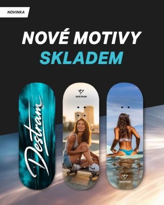 Máme pro tebe pár novejch kousků! 🔥🛹 Tak kterej je tvůj favorit? 👀 #fingerboard #skateboard #skate #skater #surf