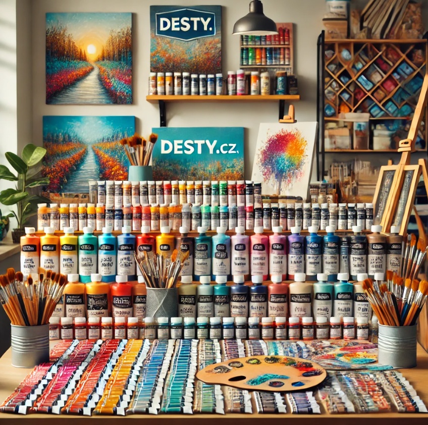 Jak vybrat správné akrylové barvy pro vaše tvoření?