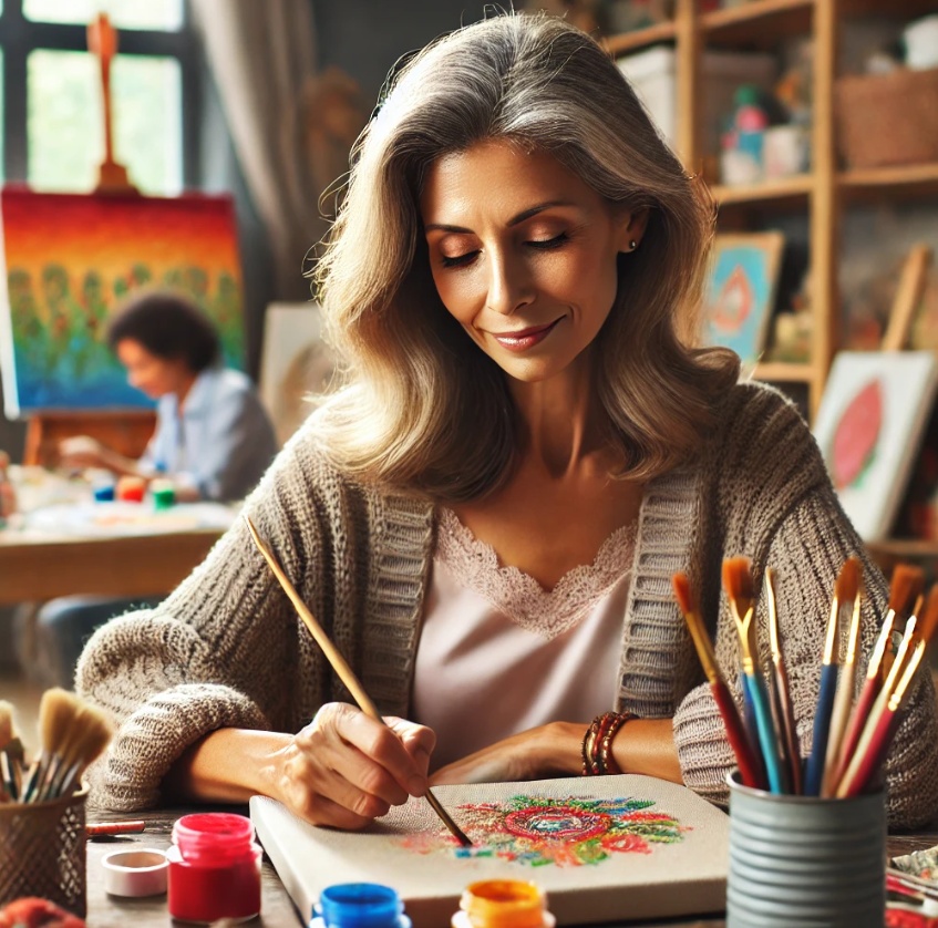 Kreativní relaxace - jak malování pomáhá snižovat stres