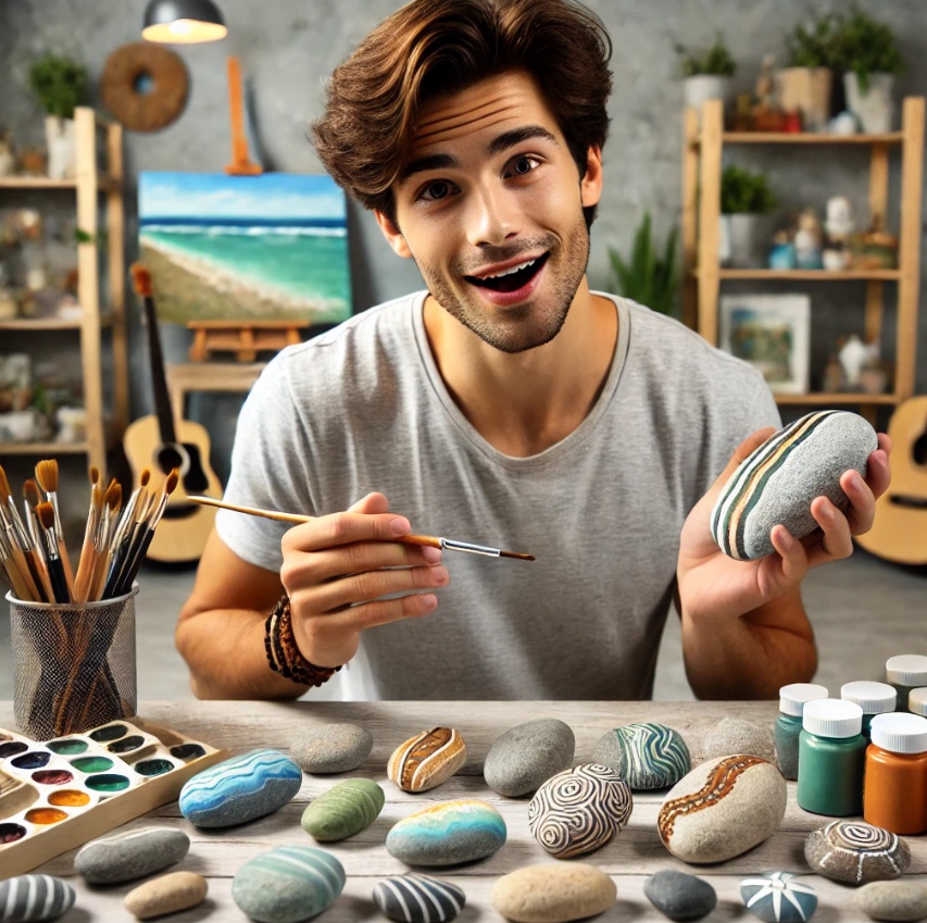 Jaké výtvarné techniky můžete vyzkoušet při malování kamínků?