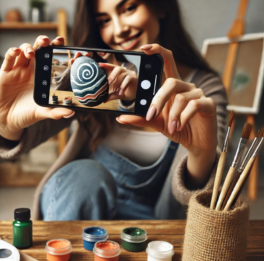 Jak začít s malováním putovních kamínků na sociálních sítích: - tipy pro sdílení