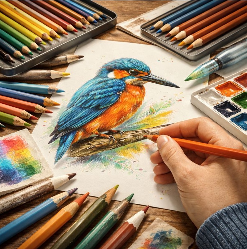 Pastelky pro umělce: druhy a tipy pro jejich použití