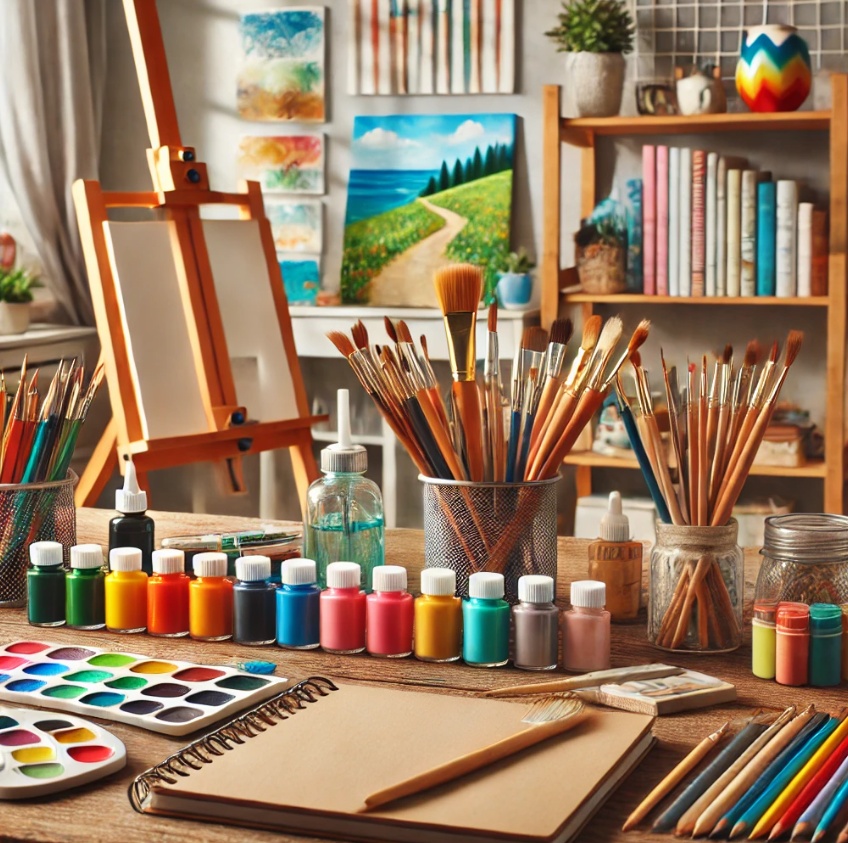 Výtvarné potřeby pro začátečníky - co by nemělo chybět ve vaší výtvarné sadě?