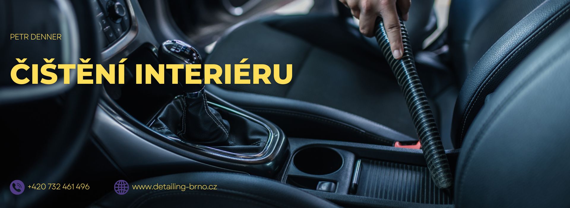 Čištění interiéru