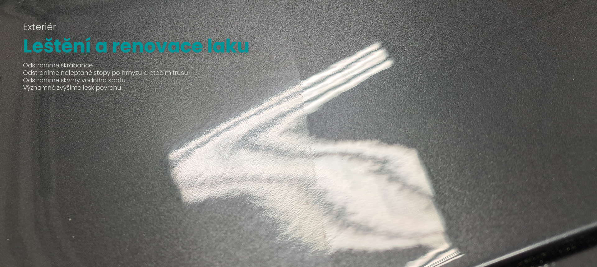 Leštění a renovace laku