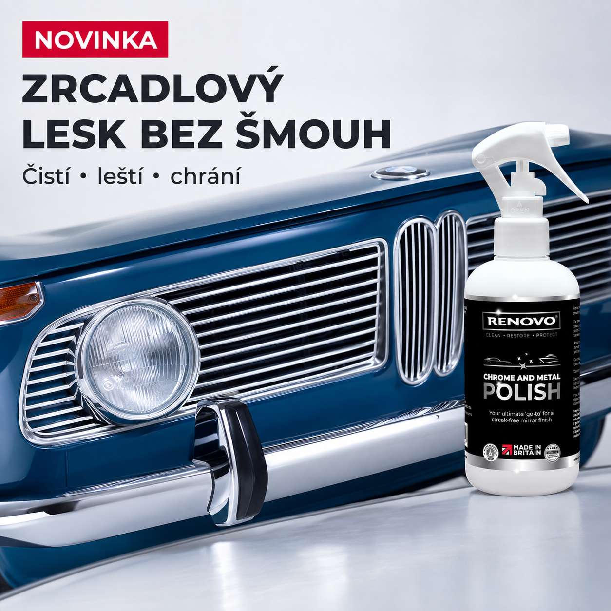 Renovo Chrome and Metal Polish