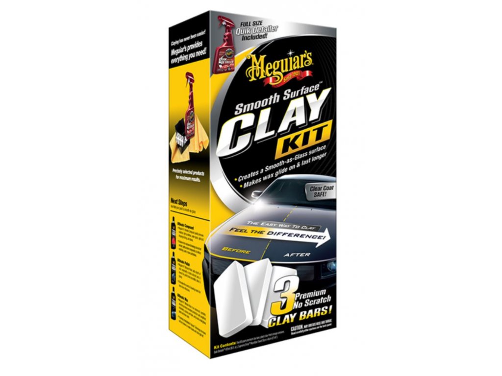 G191700 meguiars smooth surface clay kit