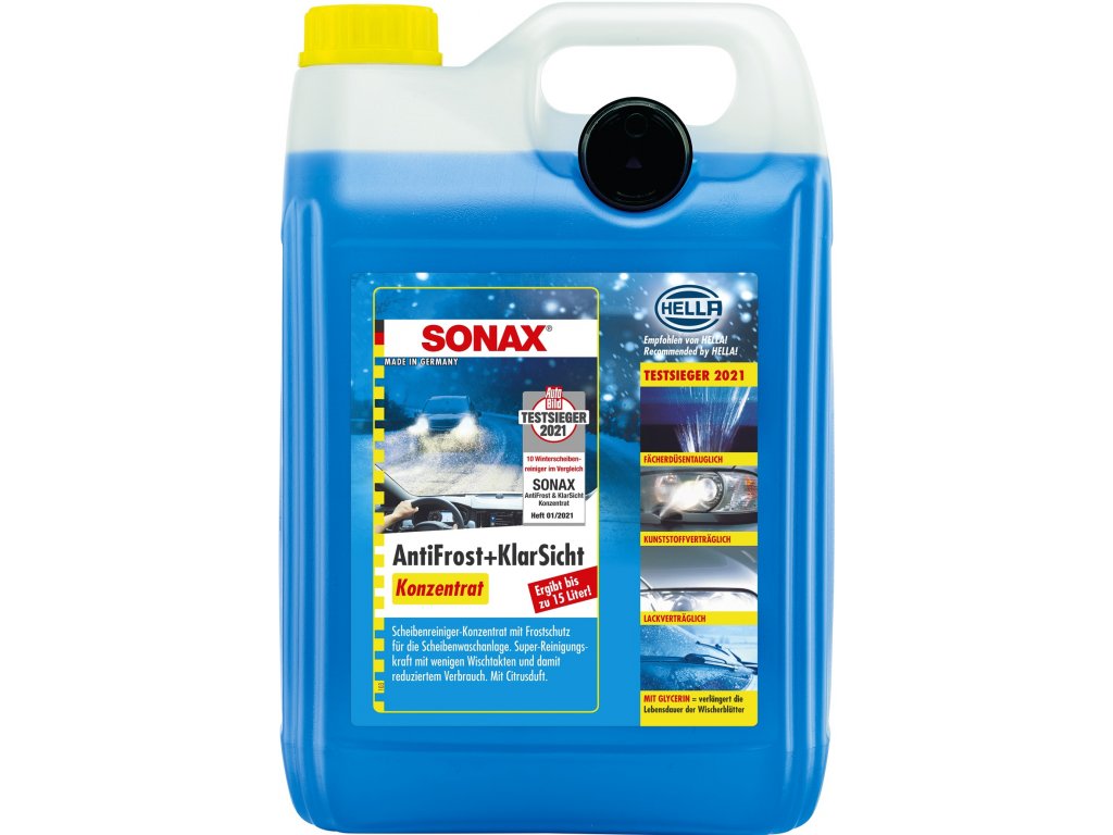 Sonax Antifrost + Klarsicht Konzentrat 5L zimní kapalina do