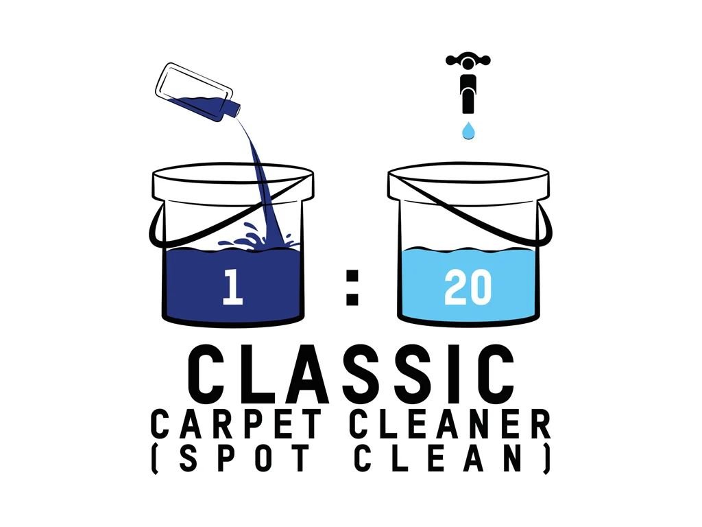 ValetPro Classic Carpet Cleaner 5L čistič koberců a textilu
