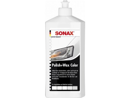296000 sonax polish wax color weiss 500ml