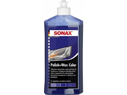 296200 sonax polish wax color blau 500ml