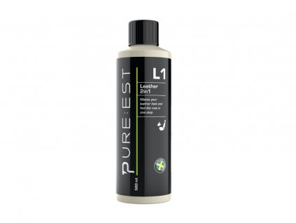 pureest l1 leather cleaner conditioner 500ml