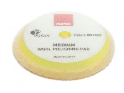 rupes Medium Wool polishing pads 9.BW150M 1