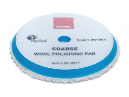 rupes Coarse Wool polishing pads 9.BW180H 1