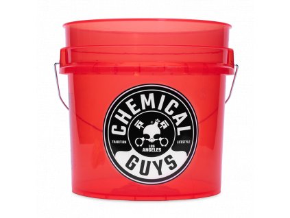 chemicalguys acc107 detailing bucket red