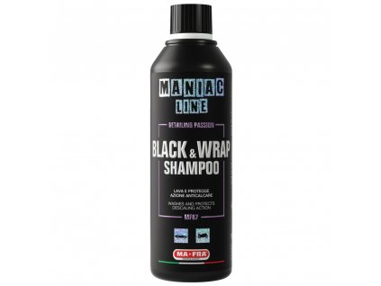 mafra maniac line black wrap shampoo 500ml