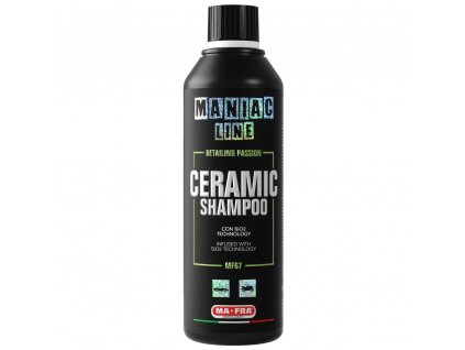 mafra maniac line ceramic shampoo 500ml