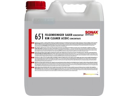 651600 sonax profiline felgenreiniger sauer 10L