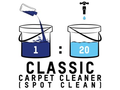 valetpro classic carpet cleaner 1l