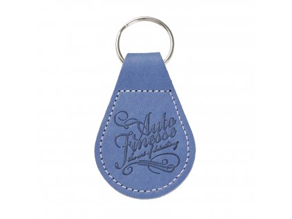 auto finesse key ring blue