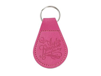 Auto Finesse KeyRing Hot Pink kožený přívěšek