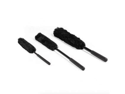 Auto Finesse Deluxe Woolly Trio ultra jemné mycí kartáče na kola