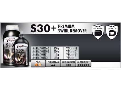 Scholl S30+ Premium Swirl Remover 5kg finišovací pasta