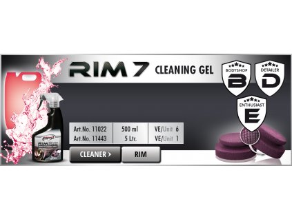 Scholl RIM 7 Rim Cleaning Gel 5L čistič kol
