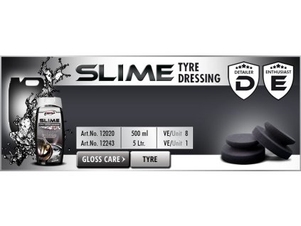 Scholl SLIME Tire Dressing Gel 5L impregnace pneu