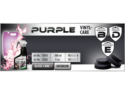 Scholl PURPLE Vinylcare Gel 5L ošetření plastů